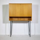 Teak secretary highboard from WK Möbel, 1960s