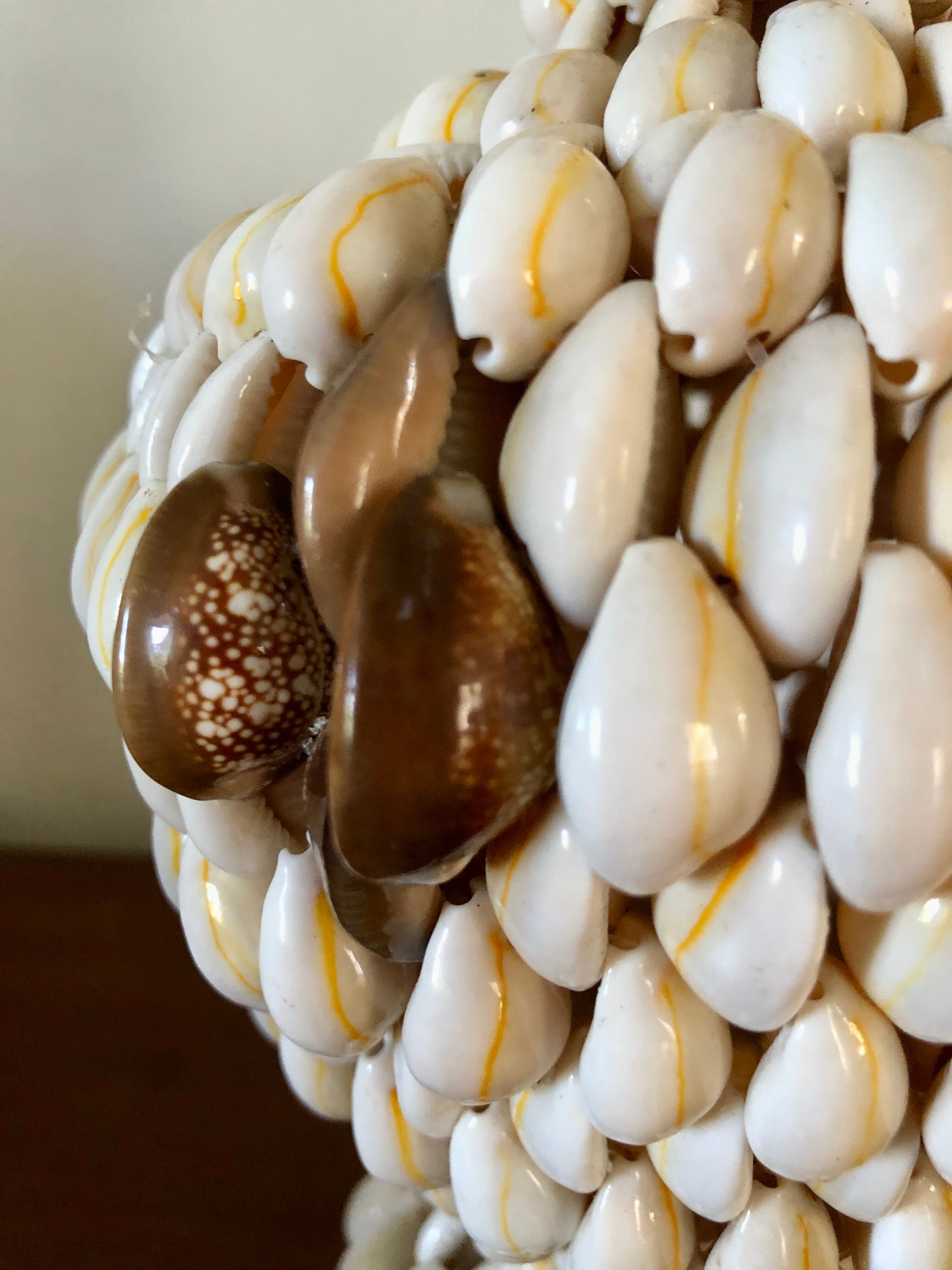 Vintage shell bottle