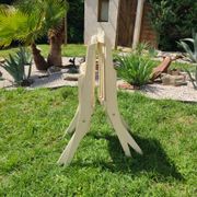 Chaise de jardin vintage années 1970 pliante