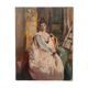 Oil painting portrait woman