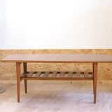 Scandinavian teak coffee table