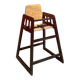 Wooden high chair for baby