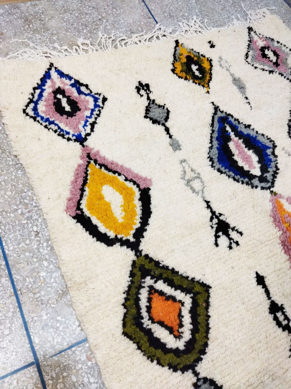 Moroccan berber carpet 230x152cm