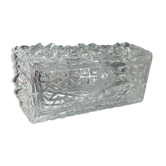 Plafonnier en verre ciselé