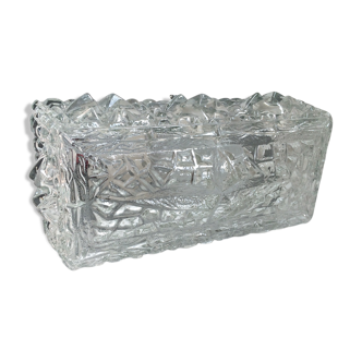Chiseled glass ceiling