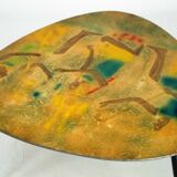 Italian Mid-Century Modern Tripod Coffee Table, 1950s