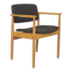 Dyrlund teak wooden armchair, 1970s