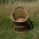 Children's wicker armchair