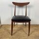 A vintage Scandinavian teak skai chair from AN60