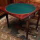 Mahogany game table console from the Napoleon III period