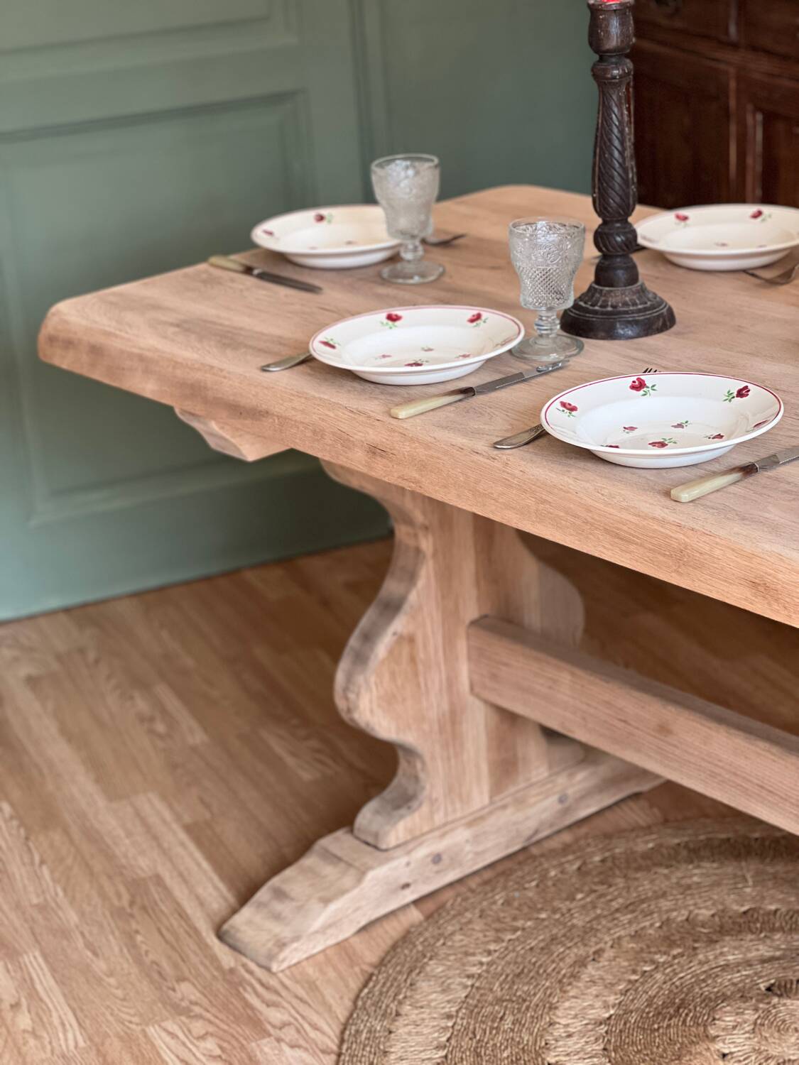 Oak table monastery farm