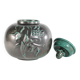 Large Art Deco Green Lidded Jar by Anna-Lisa Thomson for Upsala-Ekeby, 1930's