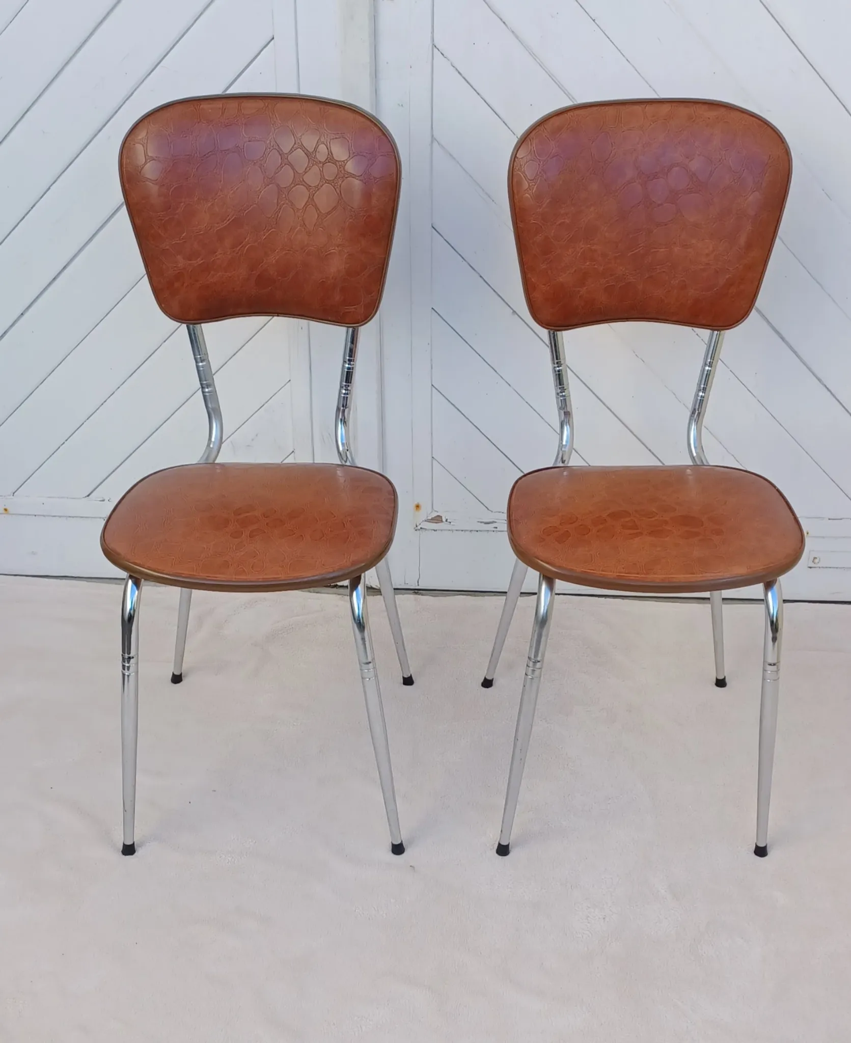 Pair of vintage Confort-Lux chairs