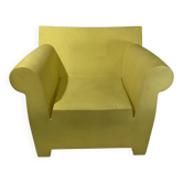 Fauteuil Bubble club jaune de Kartell par Starck