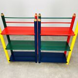 Pair of Pierre Sala pencil shelves for children