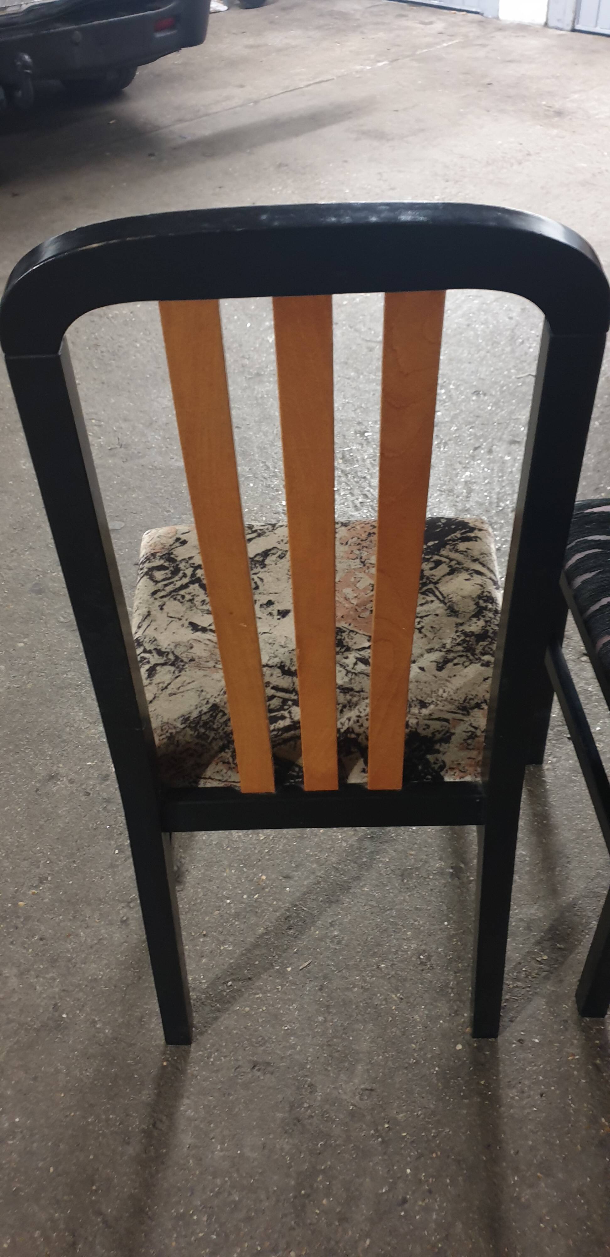 5 chairs design period 70/80