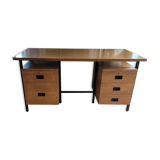 Wood and metal office 70s