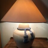 White ceramic lamp