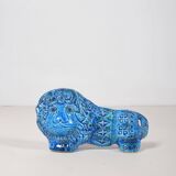 Bitossi lion designed by Aldo Londi for Flavia, 1970s