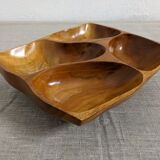 Teak ramekin cup from the 70s