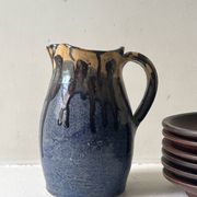 Carafe / vase en céramique émaillée, Jospeh Talbot La Borne 1950