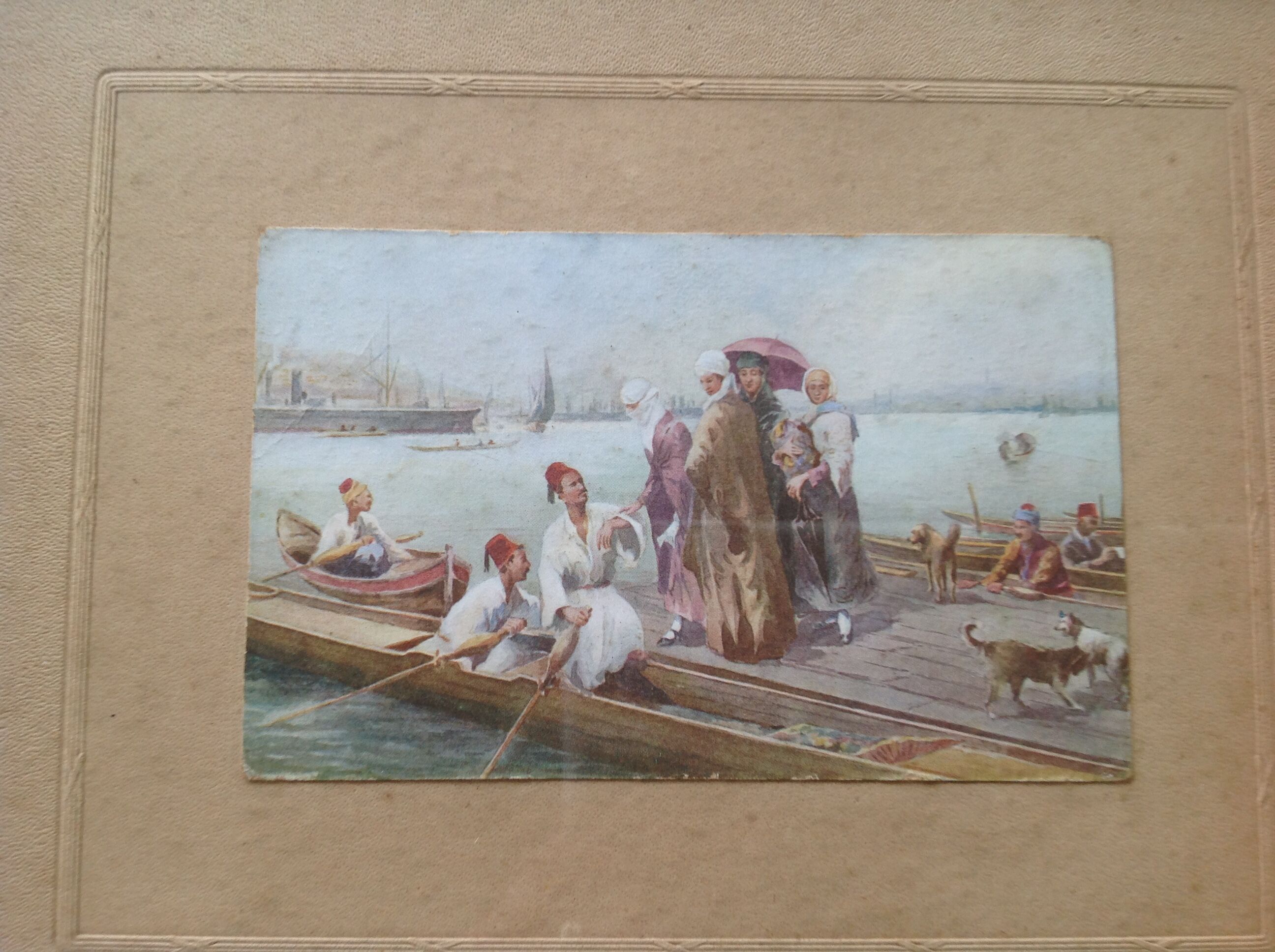 Pair of 2 orientalist watercolours early 20th
