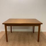 Extendable teak dining table, att. Brdr. Furbo, 1960