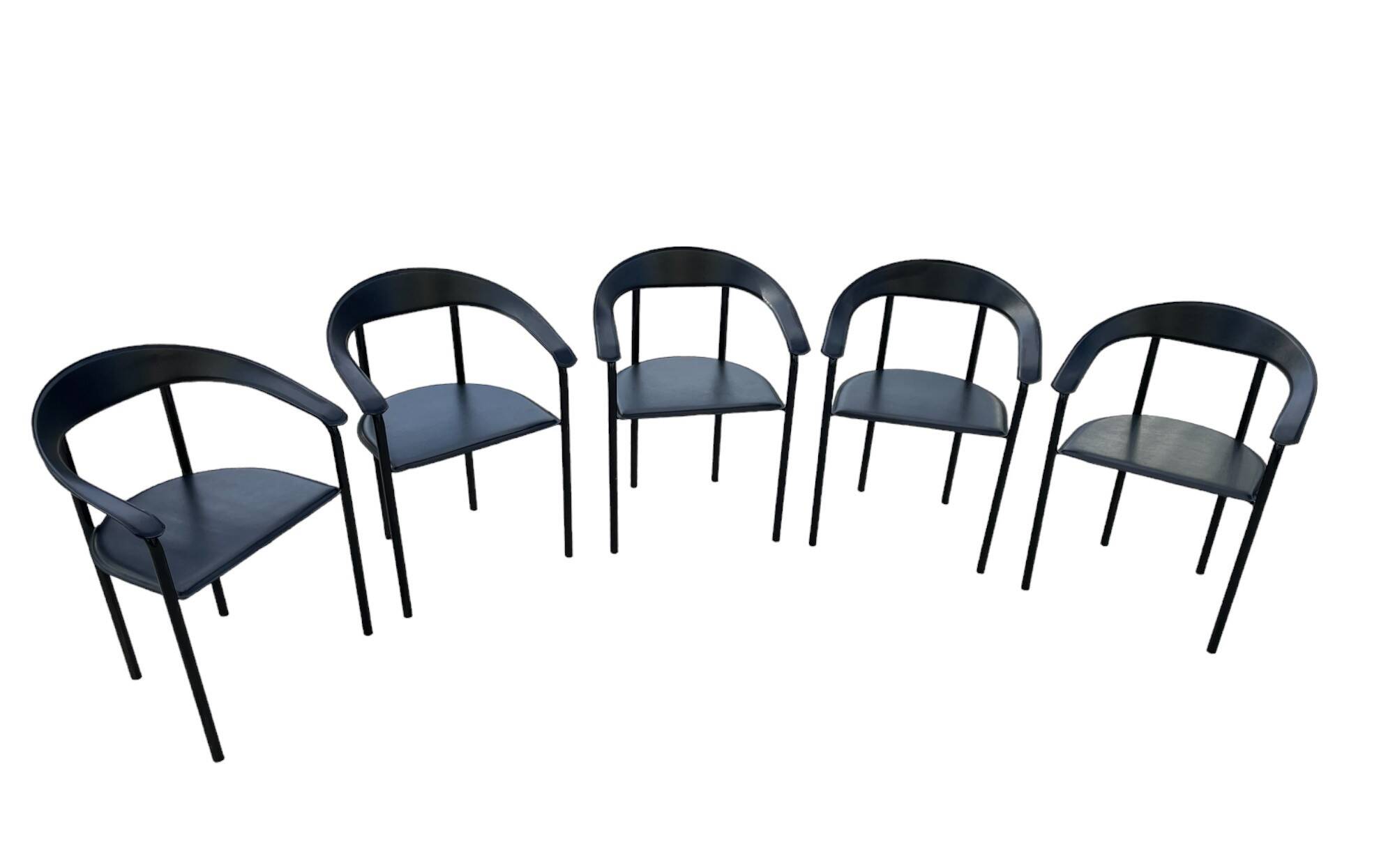 5 vintage Bauhaus style chairs