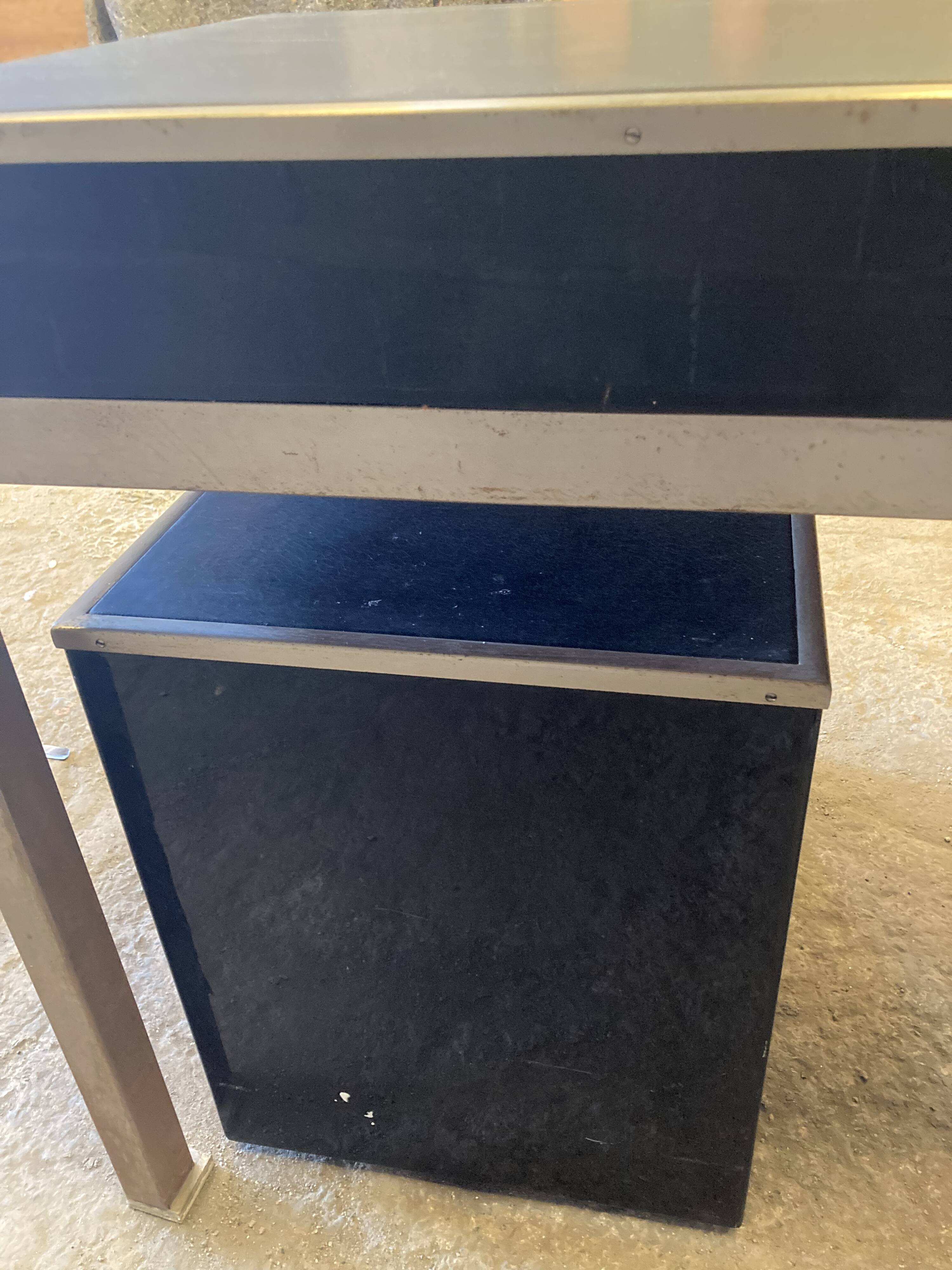 Office model 130 black Guy Lefèvre 1970 house Jansen