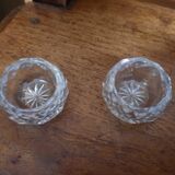 Pair of crystal saleron