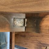Solid wood table or console.