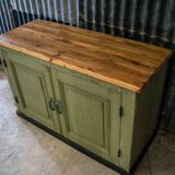 Old restored workshop furniture