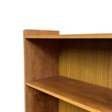 Vintage large teak bookcase Danish design 60s
