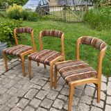 Trio of Baumann chairs from the 60s