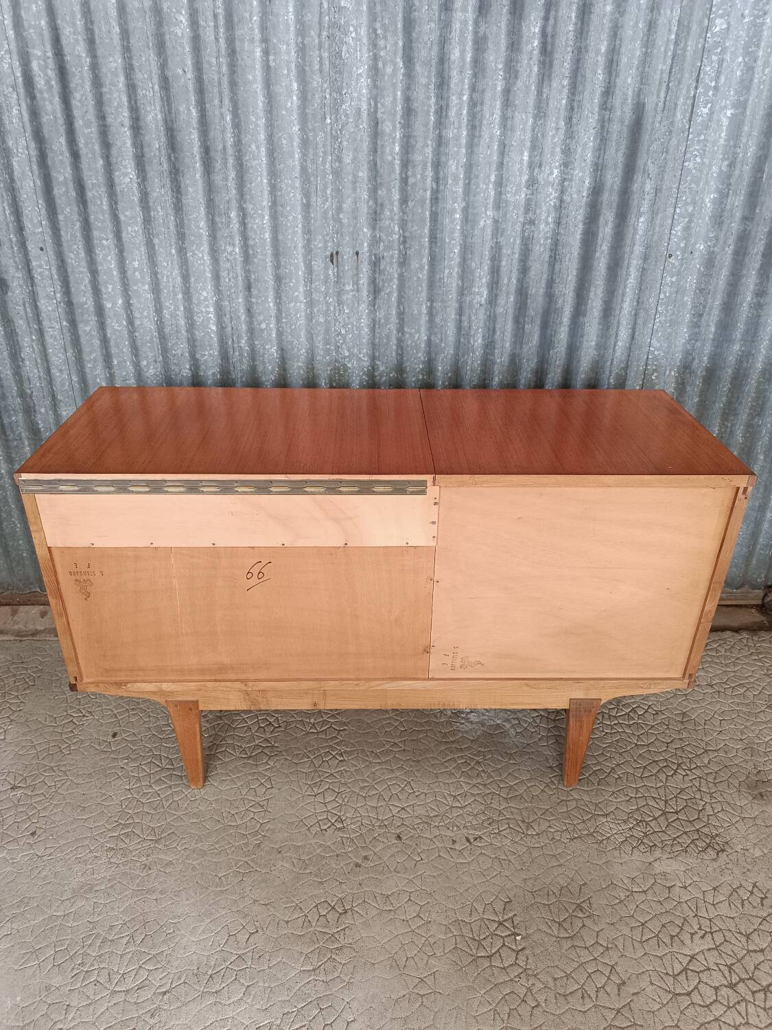 Scandinavian vintage chest of drawers / dressing table