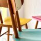 Chaises de salle à manger de Ton, années 1950.