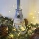 Ceramic candle holder, handcrafted