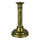 Golden brass candlestick, vintage