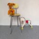 Chaise haute en formica