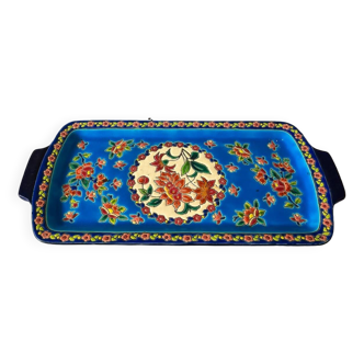 Longwy enamel cake dish