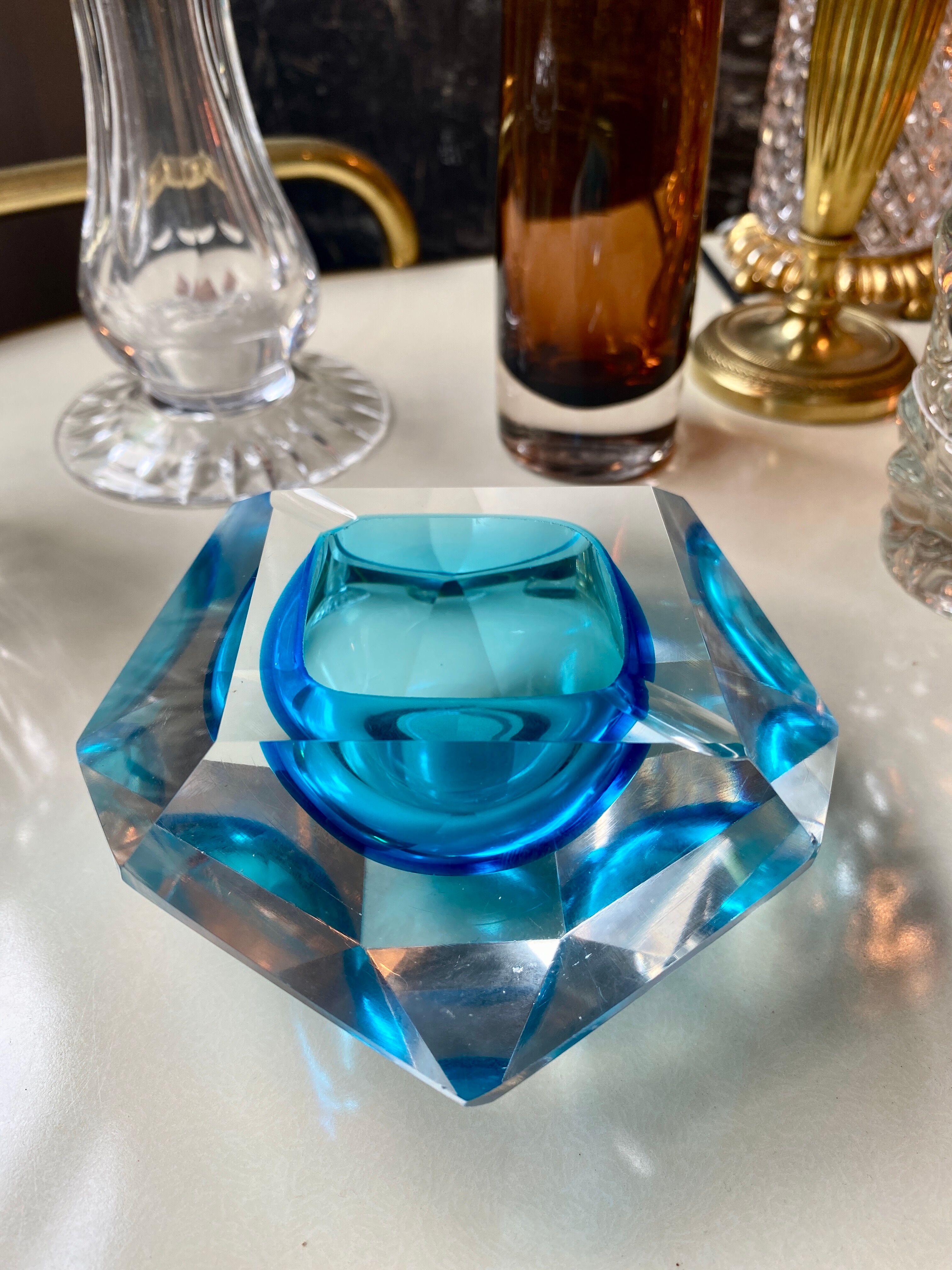 Ashtray / empty pocket sommerso murano