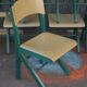 Set of 10 Bauman chairs 1980