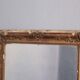 Mirror restoration Golden stucco rectangle 137 x 89 cm