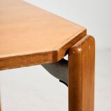 Beech dining set by Bruno Rey for Kusch & Co., Set of 7