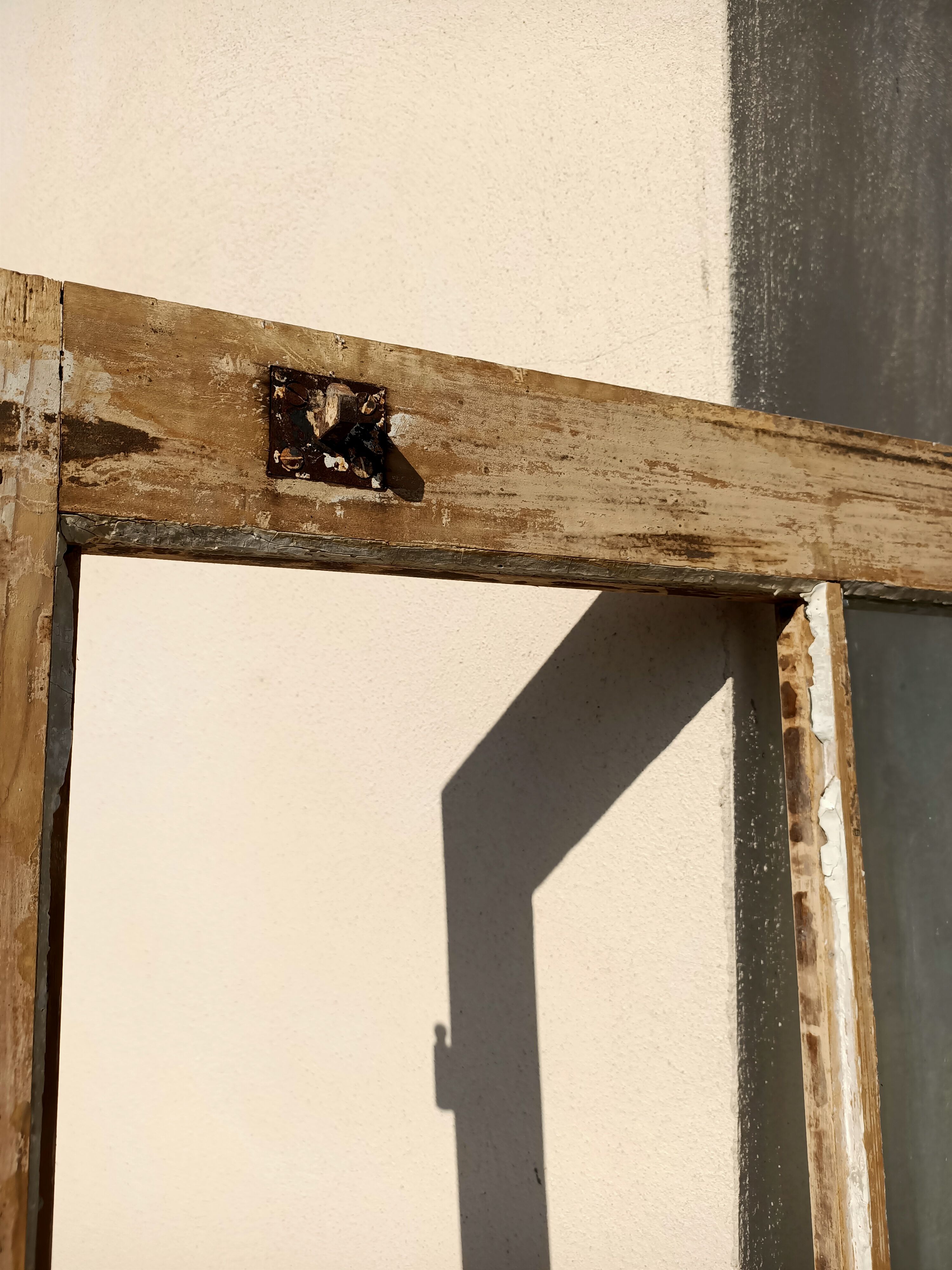 Porte ancienne 6 carreaux 86x243