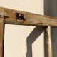 Porte ancienne 6 carreaux 86x243