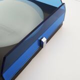 Wall lamp, Murano glass, Italian design, 1970s, manufacture: Vega