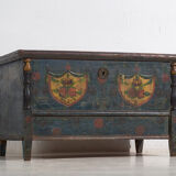 Old hand-painted mallet – Central Europe (circa 1850)