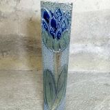 Ceramic vase, salt stoneware, Jean Claude Monange