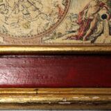 Vintage planisphere frame reproduction 17th century